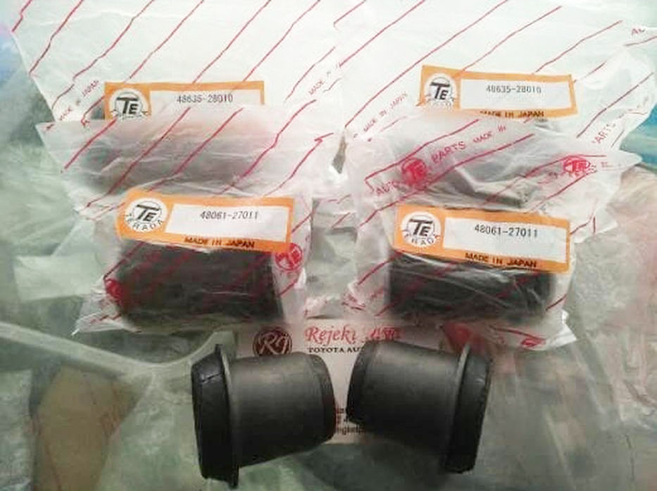 Bushing Set untuk Sayap Atas dan Bawah Kijang. Penyebab bunyi tidak biasa pada mobil Kijang.